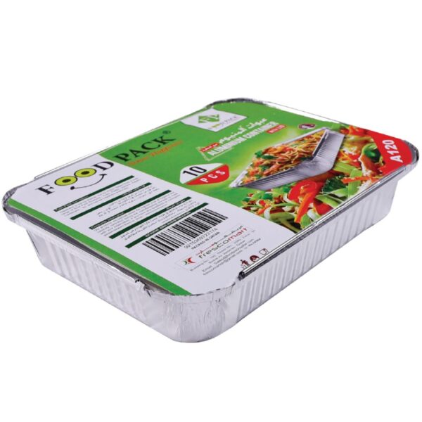 120 Aluminium Container Food Pack